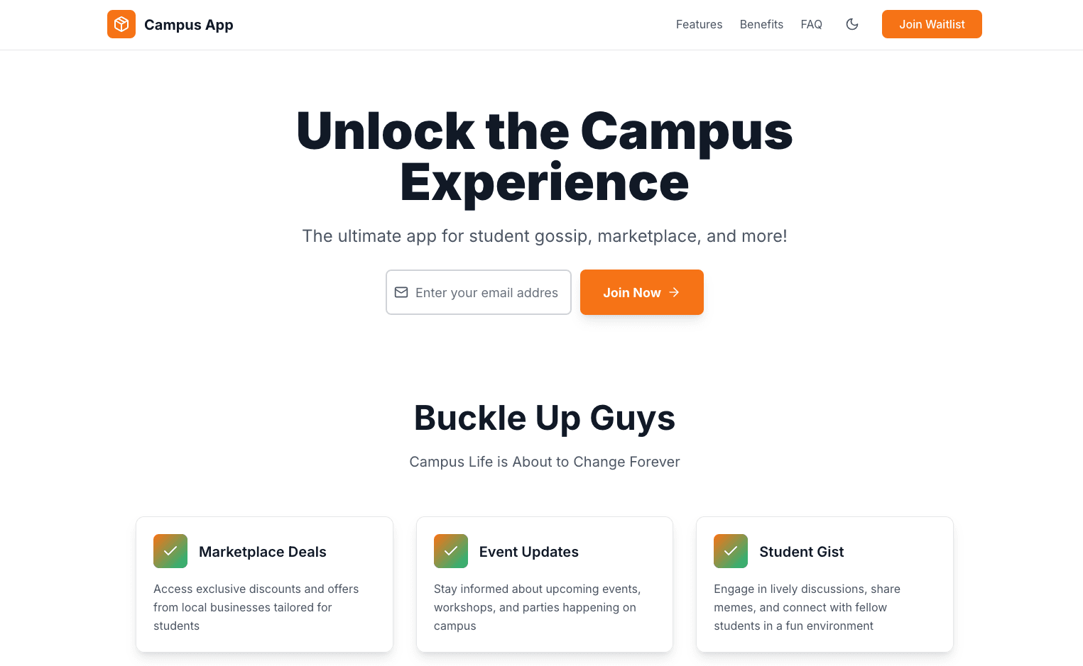 Minimalist Reservation Template template preview