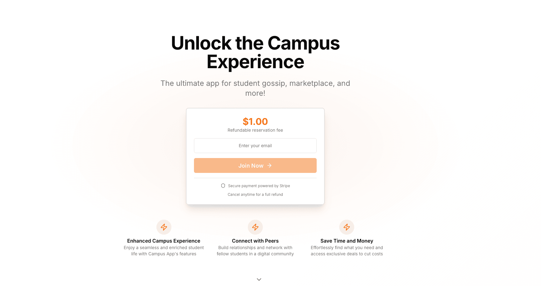 General Purpose minimalist template template preview